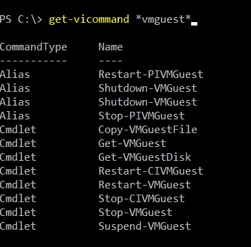 PowerCLI shutdown vm