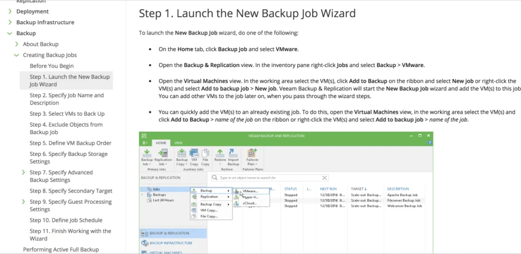 veeam-vmware-backup-job