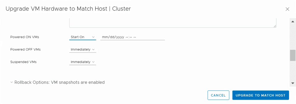 VMware vSphere update manager VMware hardware compatibility schedule 6.7 u1