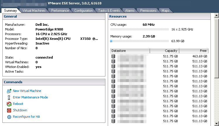 vmware esx 3 host vi3