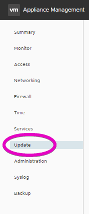 vcsa vami update Vmware vSphere 6.7 u3