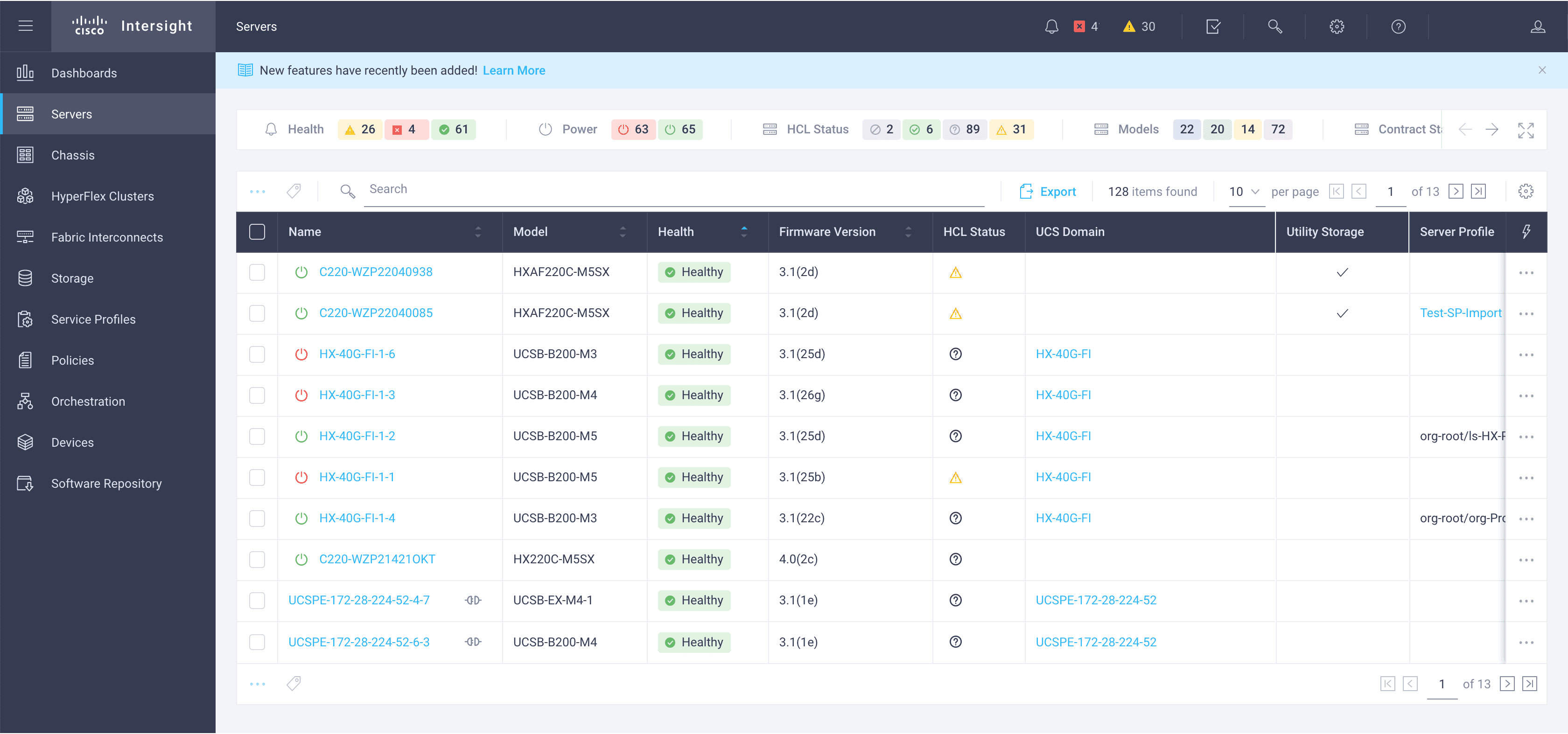 cisco intersight Cisco ucs server view hyperflex