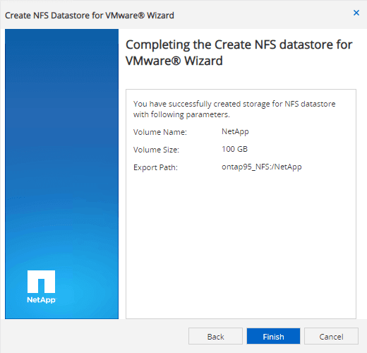 easy way to create nfs datastore for vmware