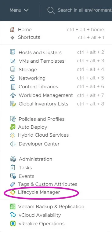 vSphere lifecycle manager