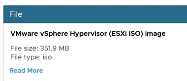 vSphere vs ESXi download