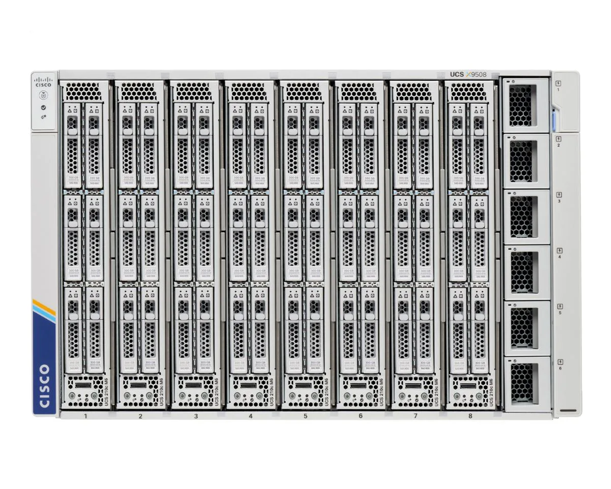 front of cisco ucs x series