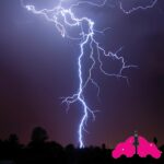 lightening causing a disaster