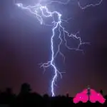 lightening causing a disaster